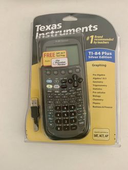 TEXAS INSTRUMENTS TI-84 PLUS SILVER EDITION