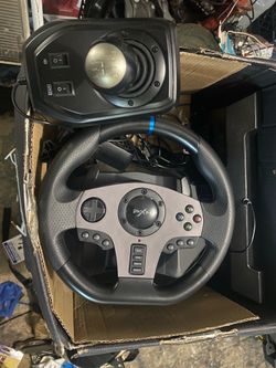 Gaming Racing Wheel Steering Wheel With Pedals and Shifter