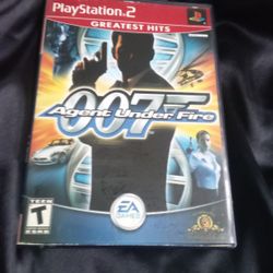 007 Agent Under Fire Ps2 