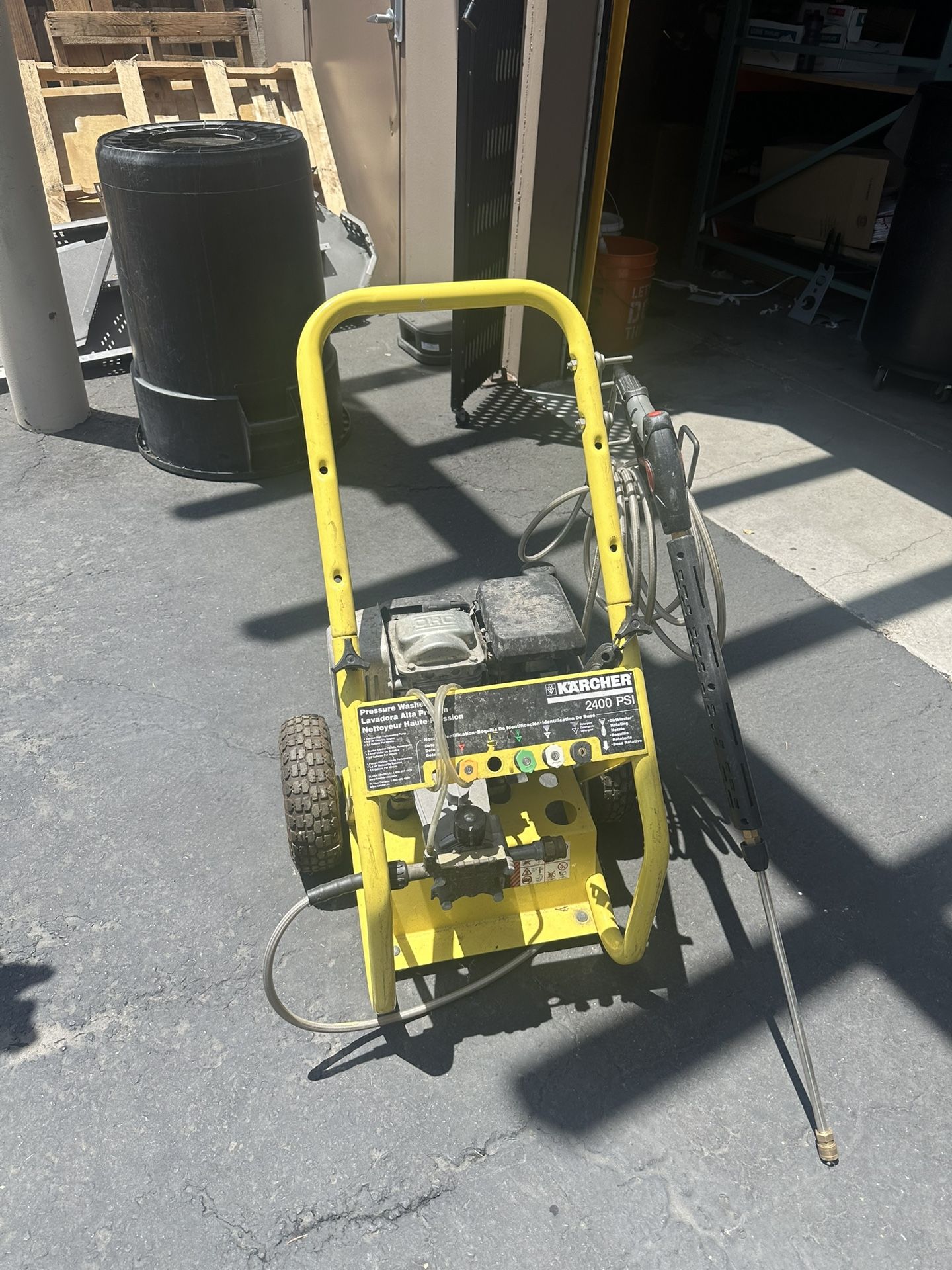 2400 Psi Pressure Washer FREE