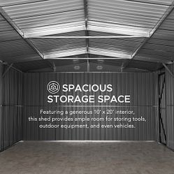 Brand New 10x20 Metal Shed Carport