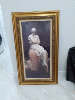 Painting with frame