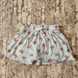 NWOT Cat & Jack Girl's 3T Butterfly Print Skirt with Attached Shorts