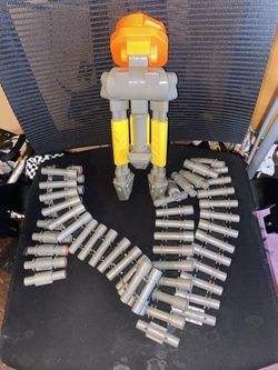 Nerf N-Strike Vulcan EBF-25 Blaster tripod  w/ 2 Chain Belts Accessories Only