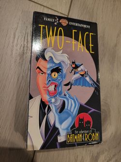 🦇📼 The Adventures of Batman & Robin: Two-Face VHS – 1995 Warner Bros. Animated