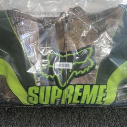 Supreme Fox Realtree Camo Zip Hoodie