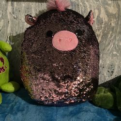Pink Shimmery, Squish, Mellow Pig