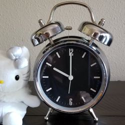 Twin Bell Desk Clock New! Just Needed Battery 