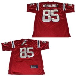 New England Patriots Chad Ochocinco Jersey Men’s 48 Medium New 