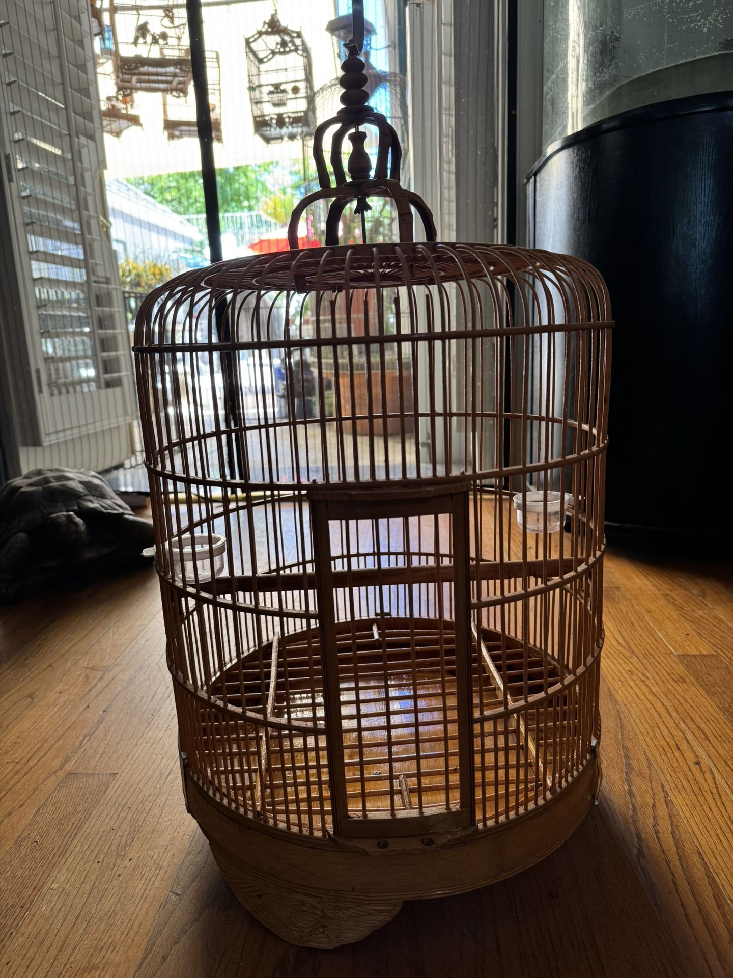 Bamboo Bird Cage 