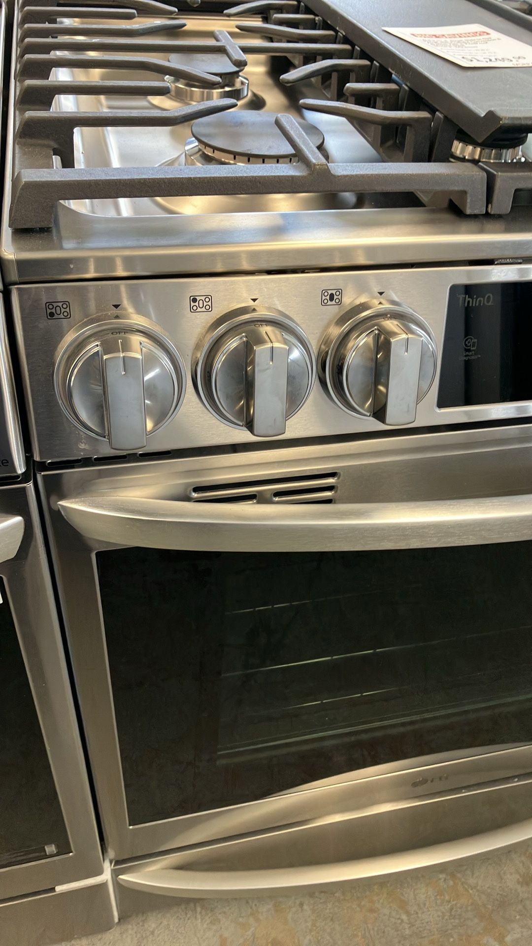 💥Great Deal💥6.3 cu. ft. Smart Slide In Gas Range with ProBake Convection & Air Sous Vide in Print