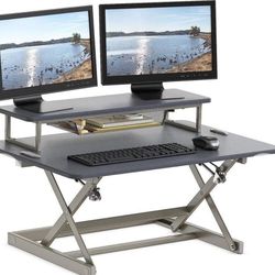 SHW 36-INCH HEIGHT ADJUSTABLE STANDING DESK 