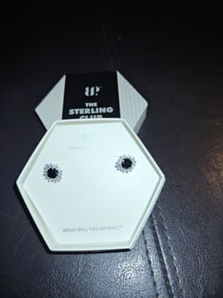 Sterling silver Bomb Party earrings