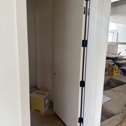 Lynden 20-Min Fire-rated 36"x96" 1-Panel Shaker Interior Prehung