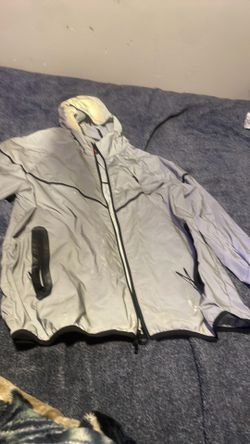 Woven reflective Nike tech