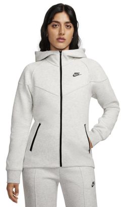 Nike Sportswear Tech Fleece Windrunner  Hoodie Light Grey FB8338-013 Women's XL