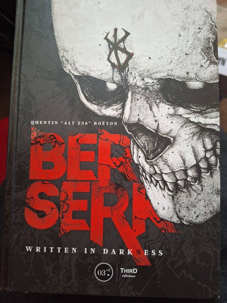 Berserk Written In Darkness Book
