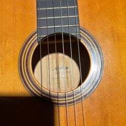 Vintage Yamaha guitar
