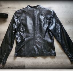 Apt 9 womens leather on sale jacket