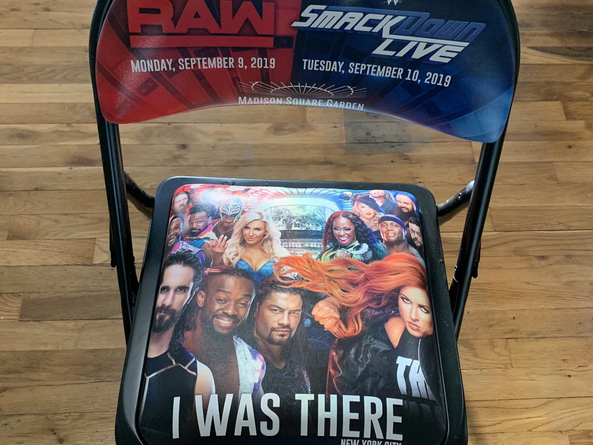 Wwe Chair Smackdown/Raw Madison Square Garden