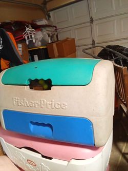 Fisher Price big toy box Read Description ⬇️⬇️⬇️