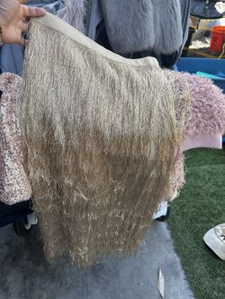 Rachel Zoe Gold Fringe Skirt 