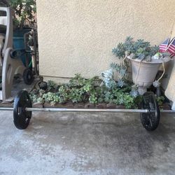 └➤➤➤ Barbell and Weight Plates | Total Weight: 60 lbs 