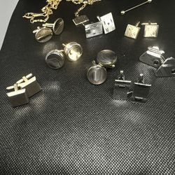 Cuff Links Neck Tie -  Lot $ 35