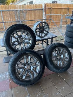 Set for Chevy 265/65R18