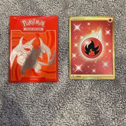 Gold Fire Energy Pokémon Card