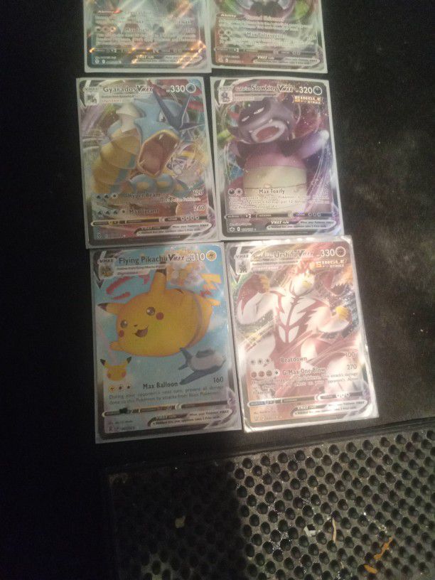 Good Pokemon Cards In Good Condition And All have Cases Also Comes With A Mini Binder