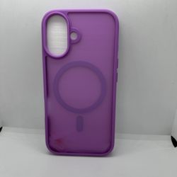 Miracase Magnetic Case Compatible With iPhone 16 Light Purple 