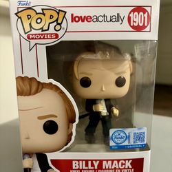 🎄2025 Funko POP! Movies Love Actually #1901 Billy Mack Funko Shop Exclusive🎅
