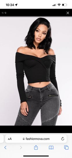 Crop Me In Off Shoulder Top