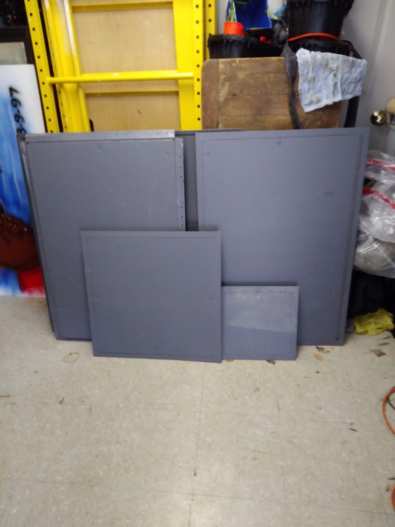 METAL ACCESS DOORS. FOR. WALLS. OR CEILINGS.      4  X. 4.   2. X. 3.   2X2.   12X12