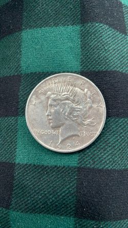 1924 Peace Silver Dollar Coin
