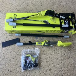 RYOBI 40V 10 in. Cordless Battery Pole Saw (Tool-Only)