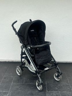 Peg Perego Black Baby Stroller