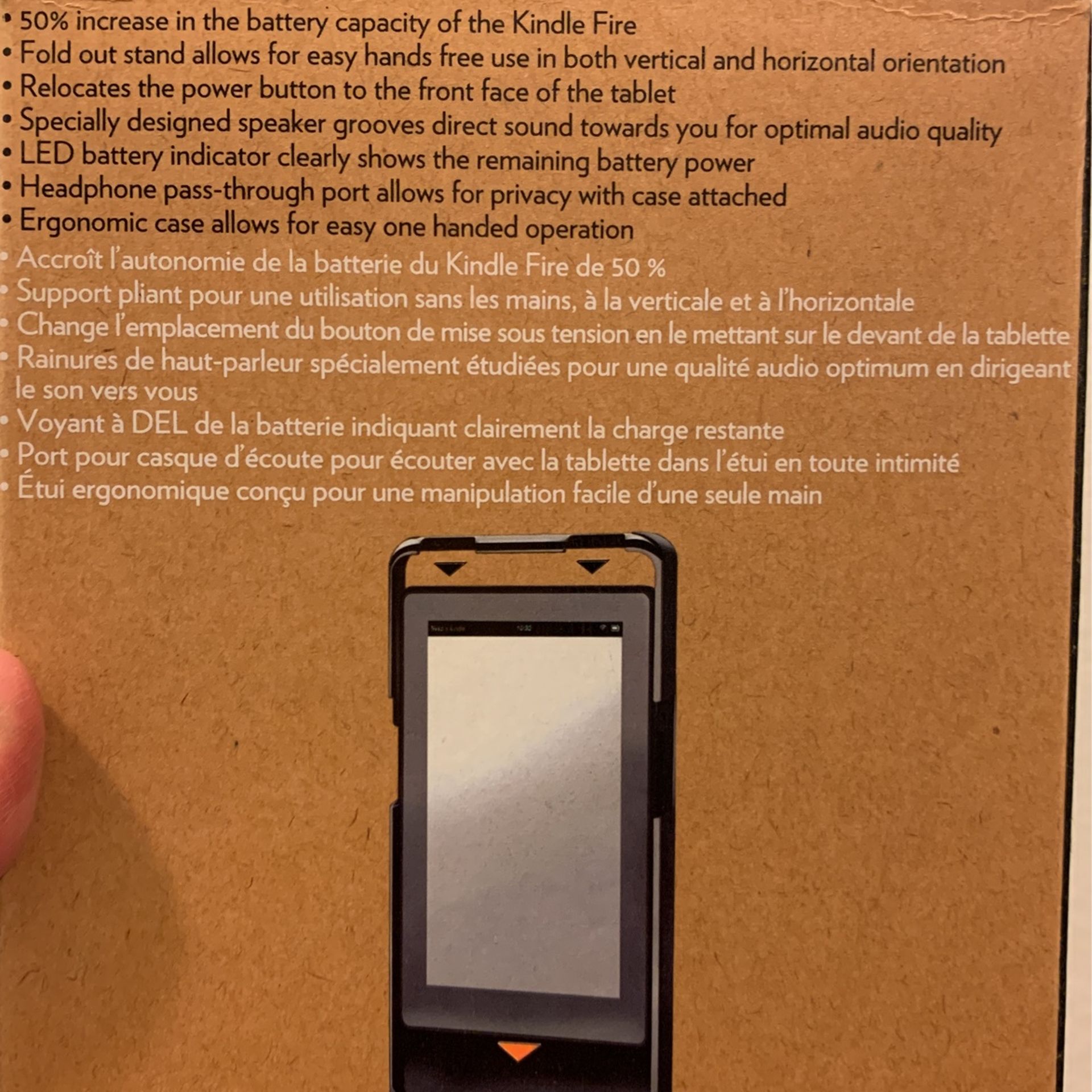 Case( For Power/it’s Called Kindle Fire/ Saves Power On A Tablet)