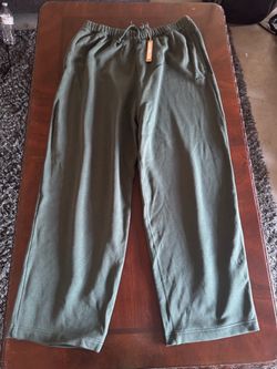 SKIMS Cotton Fleece Classic Straight Leg Pants – XL
