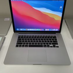 Apple 15” MacBook Pro Retina 2014 2.5ghz Quad Core i7 16gb RAM 500gb Flash Storage 2gb Nvidia Graphics macOS Big Sur 