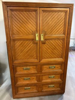 Antique Armoire Dresser (Cash Only)