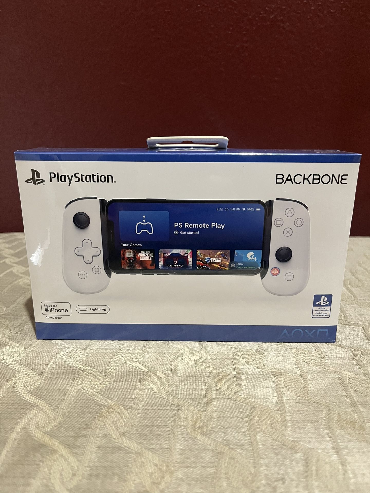 PLAYSTATION PS BACKBONE MOBILE GAMING CONTROLLER IPHONE