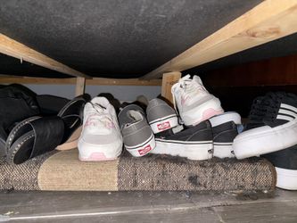 Lot Of Boots And Shoes