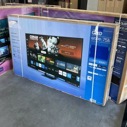 75 Samsung QLED Q72D 4K HDR Smart TV
