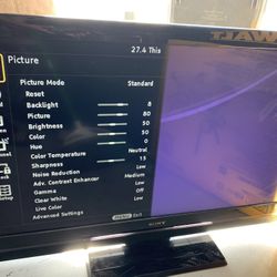 Sony Bravia 40” Not Smart Tv