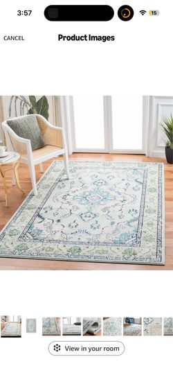 9x12 blue coastal rug
