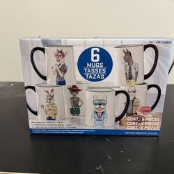 6 Mug Set 