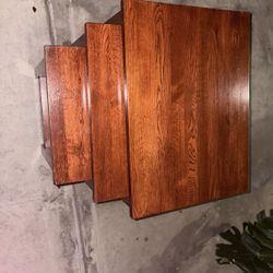 Solid Wood Nesting Tables 