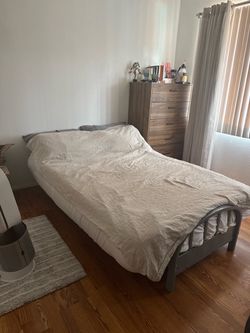Free Metal Futon Frame with 8 in cushion